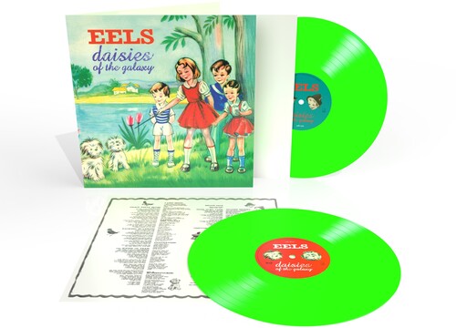 PRE ORDER: "Daisies of the Galaxy - 25th Anniversary" - (Colored Vinyl, Green, Anniversary Edition, 2 LP) - Eels