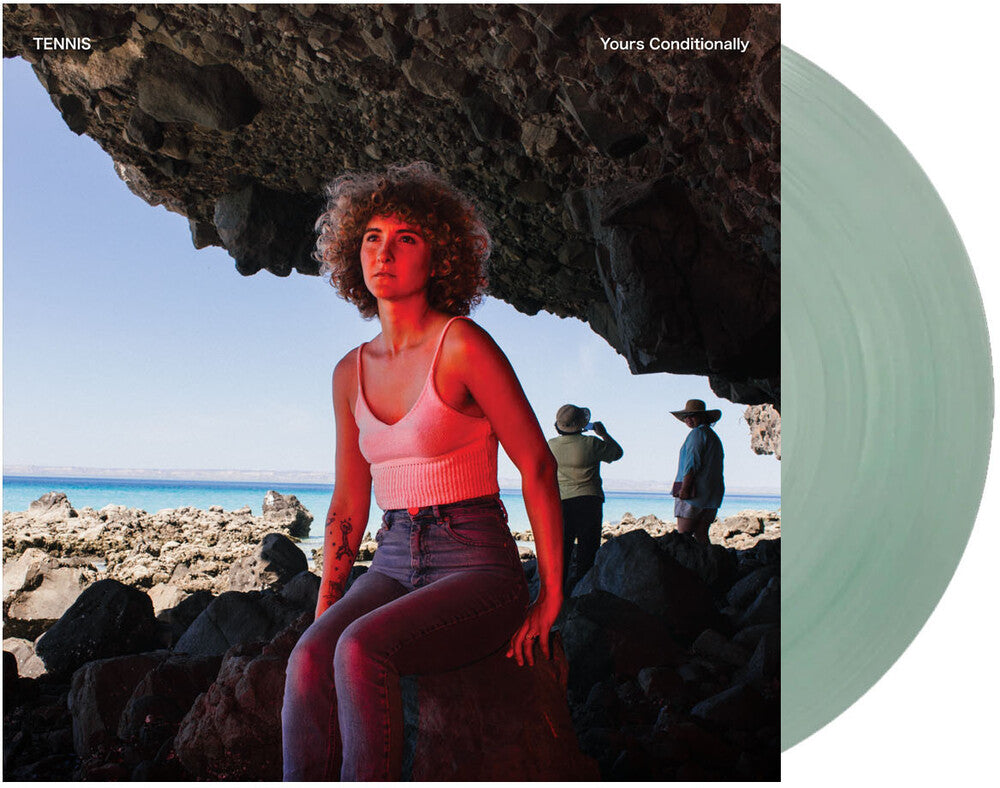 the album cover for Tennis - Yours Conditionally [Deluxe Colored Vinyl]