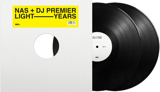 the album cover for Nas and DJ Premier - Light-Years [Indie Exclusive Vinyl]