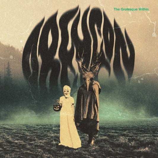 the album cover for Oreyeon - Grotesque Within