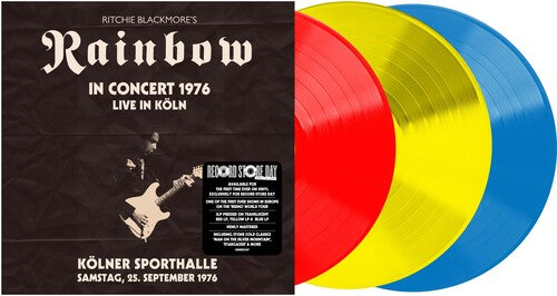 BLACKMORE,RITCHIE'S RAINBOW - LIVE FROM KOLN 1976 - TRANSLUCENT RED YELLOW BLUE