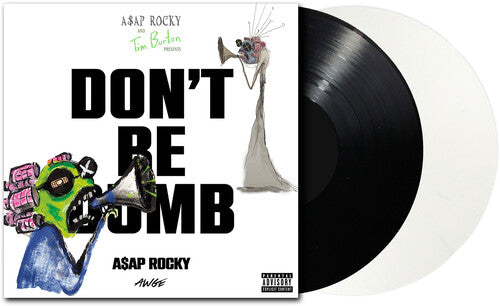 PRE ORDER: "Don't Be Dumb" - (Parental Advisory Explicit Lyrics, Booklet, Colored Vinyl, Black, White, 2 LP) - A$AP Rocky