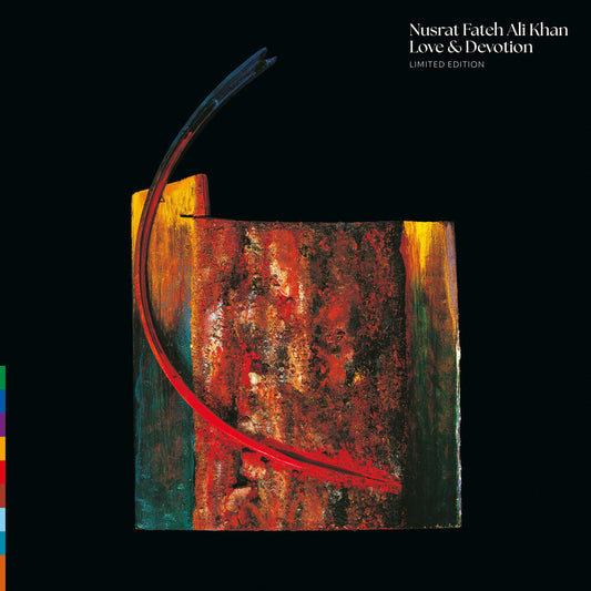 the album cover for Nusrat Fateh Ali Khan & Party - Love & Devotion