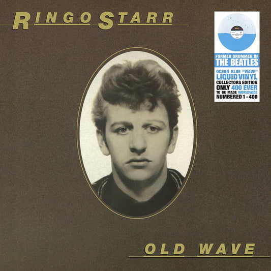 the album cover for Ringo Starr - Old Wave [Deluxe Blue Liquid]