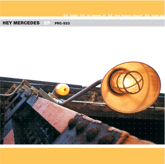 the album cover for Hey Mercedes - Hey Mercedes / Unorchestrated - Yellow [Colored Vinyl]