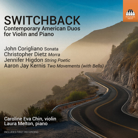 the album cover for Eva Caroline Chin - Switchback: Contemporary American Duos For Vn & Pi