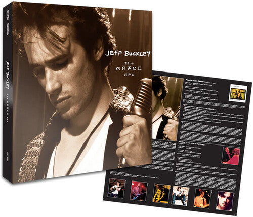 PRE ORDER: " Grace EP's (Box Set - Imports)" - (Oversize Item Split, Boxed Set, Black, Holland - Import, 5 LP) - Jeff Buckley