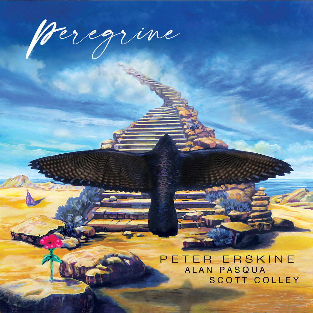 the album cover for Peter Erskine  / Pasqua,Alan / Colley,Scott - Peregrine (Ofgv)