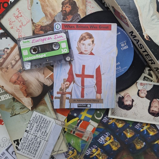 the album cover for European Sun - When Britain Was Great [Indie Exclusive Red]