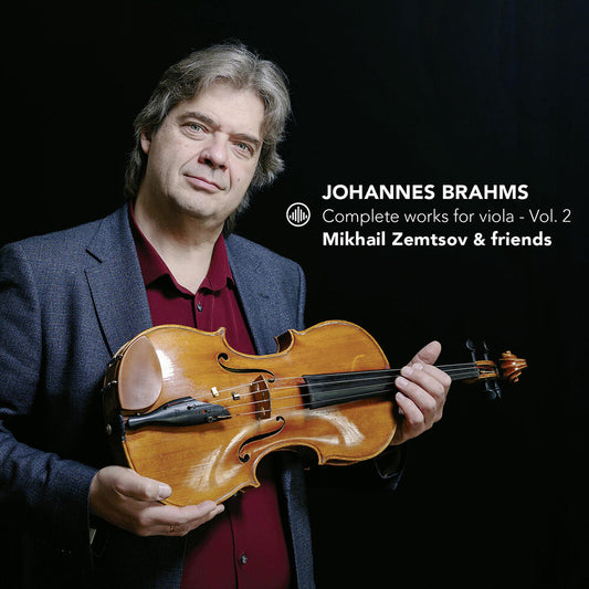 the album cover for Mikhail Zemtsov - Complete Works For Viola Vol. 2