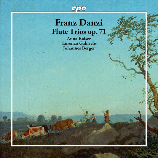 the album cover for Anna Kaiser - Flute Trios Op. 71