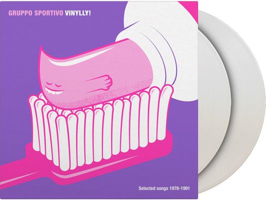 the album cover for Gruppo Sportivo - Vinylly [Colored Vinyl] [Limited Edition] [180 Gram] (Wht)