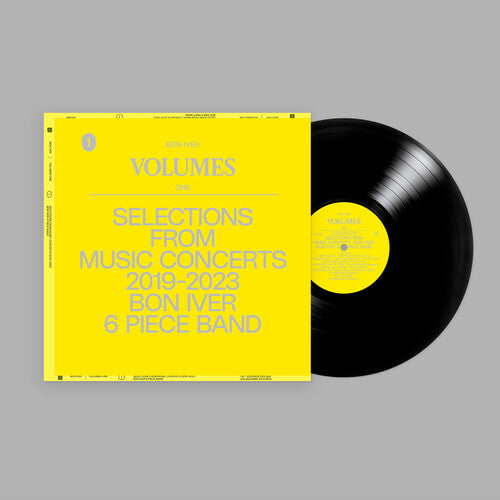 PRE ORDER: "Volumes: One Selections From Music Concerts 2019-2023 6 Piece Band" - Bon Iver