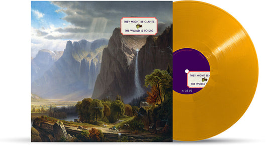 the album cover for They Might Be Giants - World Is To Dig [180 Gram Yellow]