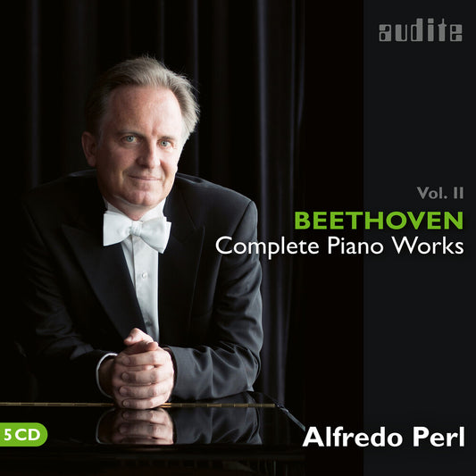 the album cover for Alfredo Perl - Ludwig Van Beethoven: Complete Pno Works Vol. 2