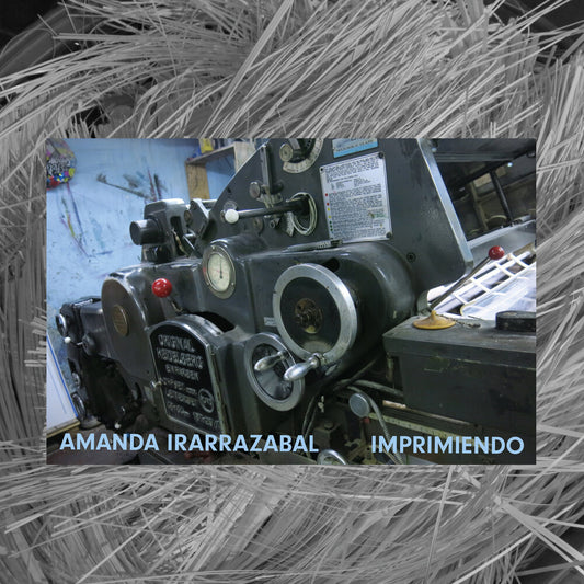 the album cover for Amanda Irarrazabal - Imprimiendo