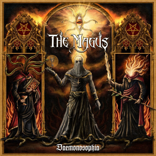 the album cover for Magus - Daemonosophia (Uk)