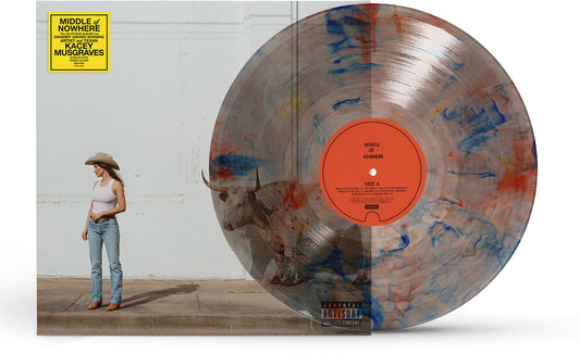 the album cover for Kacey Musgraves - Middle of Nowhere [Rodeo Clown Edition]