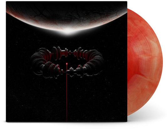 the album cover for Muse - The WOW! Signal [Indie Exclusive Galaxy Marble Red + Gray]
