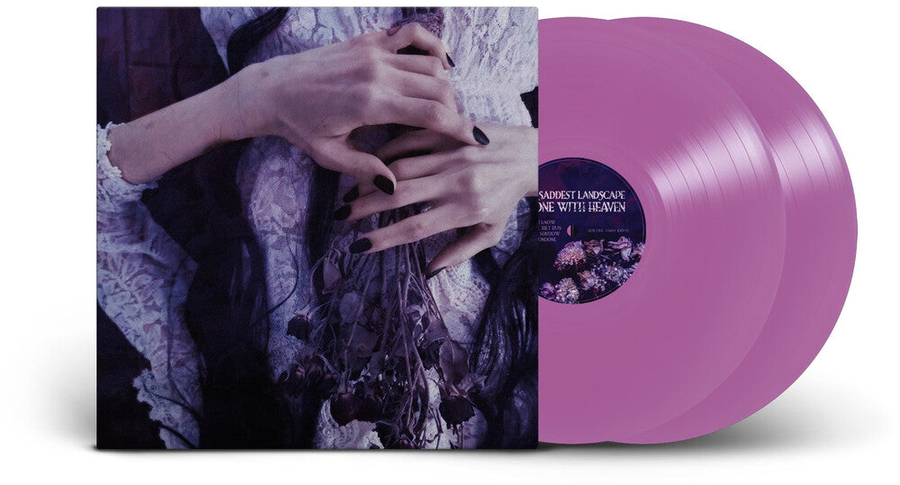 the album cover for Saddest Landscape - Alone With Heaven [Colored Vinyl] (Gate) (Viol) [With Booklet]