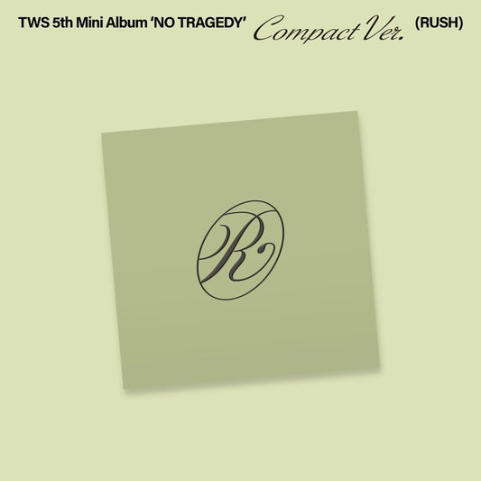 the album cover for TWS - TWS 5th Mini Album 'NO TRAGEDY' [RUSH Compact Ver.]