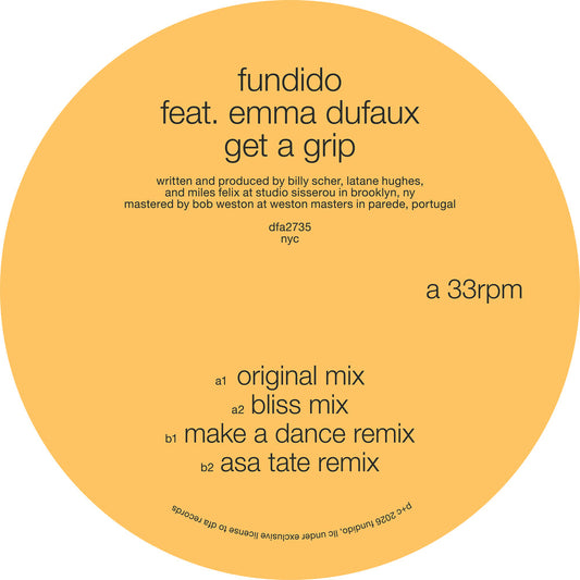 the album cover for Fundido - Get A Grip