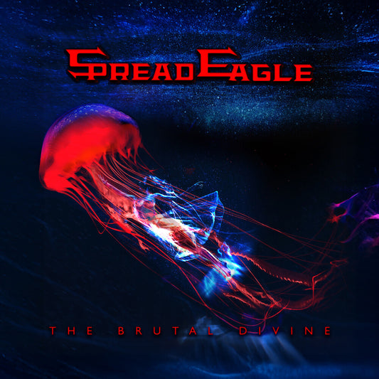 the album cover for Spread Eagle - Brutal Divine