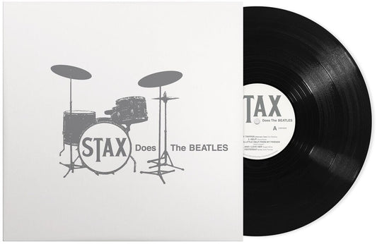 the album cover for Various - Stax Does The Beatles [Black]