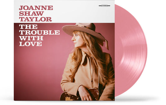 the album cover for Shaw Joanne Taylor - Trouble With Love [Colored Vinyl] (Pnk)