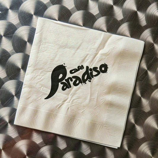 the album cover for Mykki Blanco - Cafe Paradiso - Silver [Colored Vinyl] [Deluxe] [Limited Edition] (Slv)