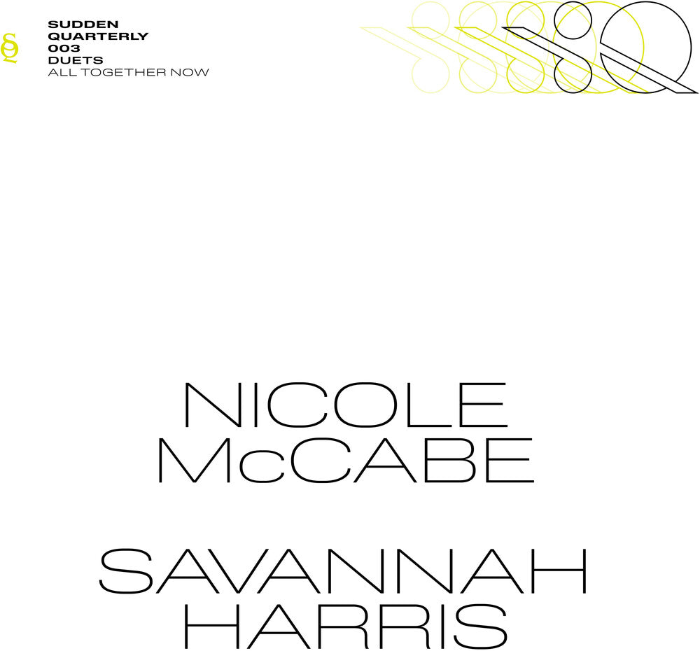 the album cover for Nicole Mccabe  / Harris,Savannah - All Together Now