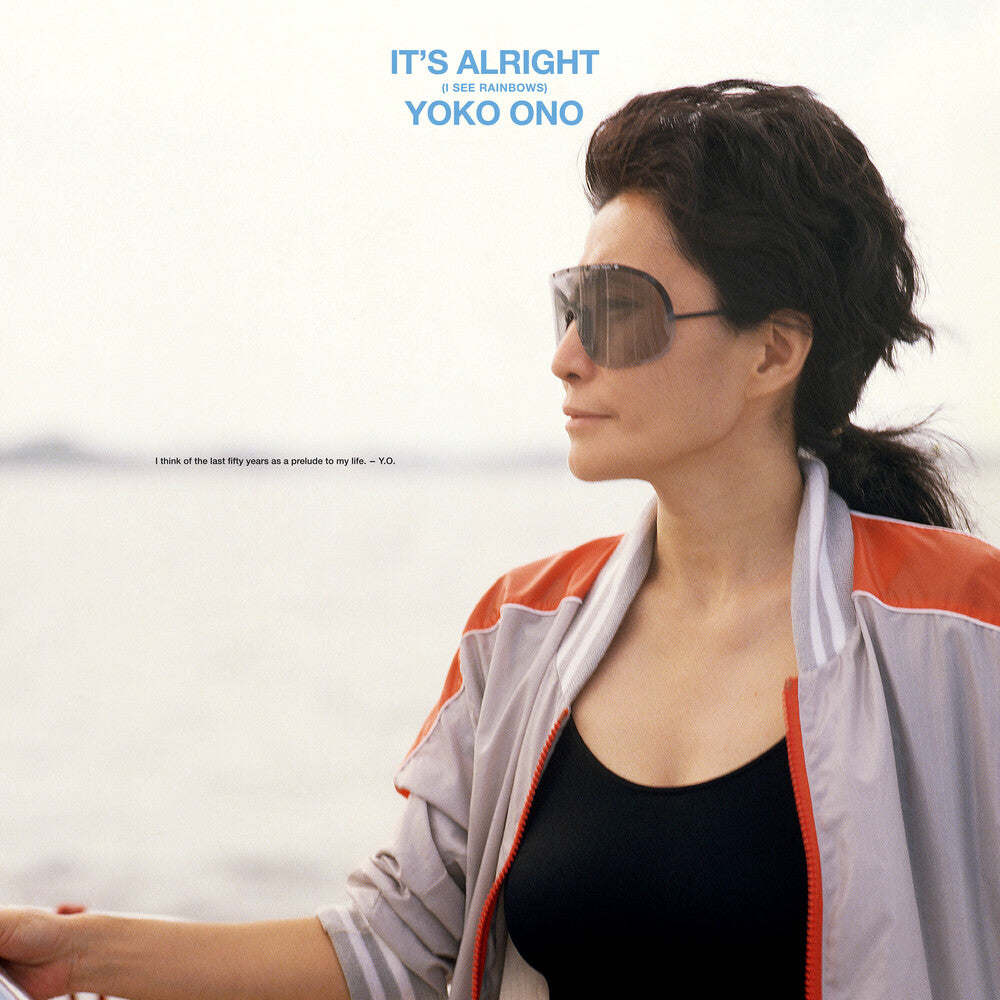 the album cover for Yoko Ono - It's Alright (I See Rainbows)