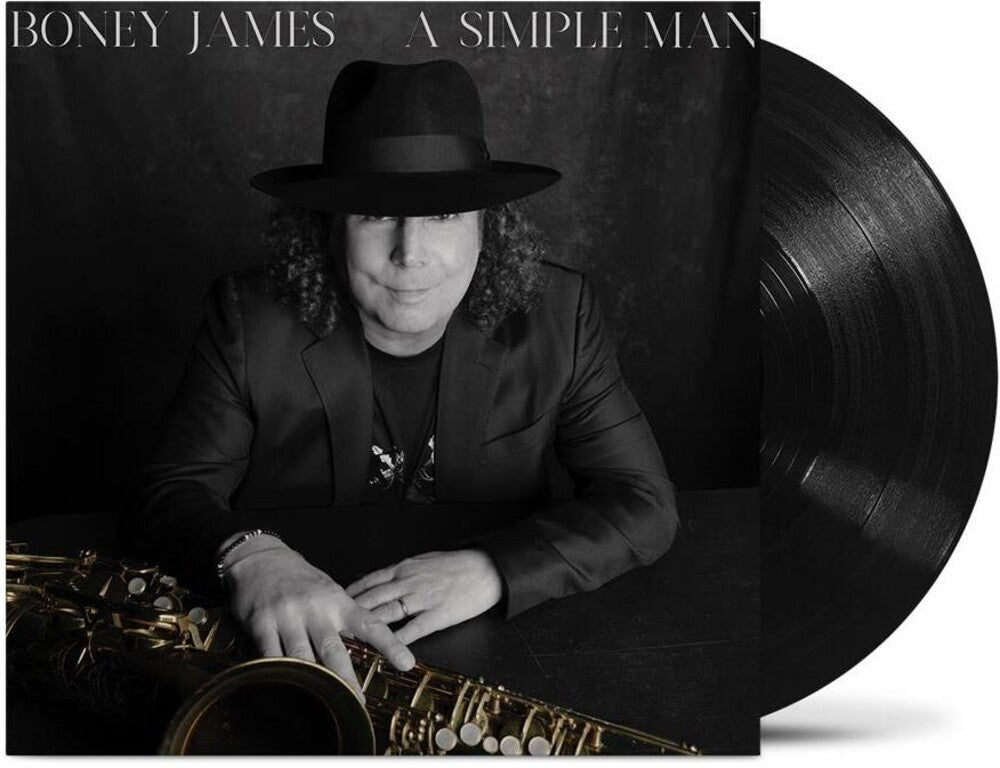 the album cover for Boney James - A Simple Man [Black]