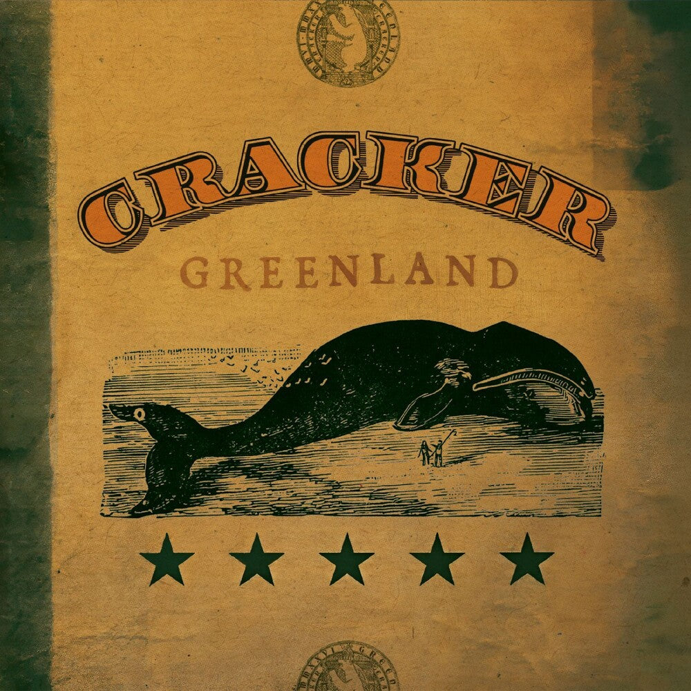 the album cover for Cracker - Greenland [Orange Eco Mix]