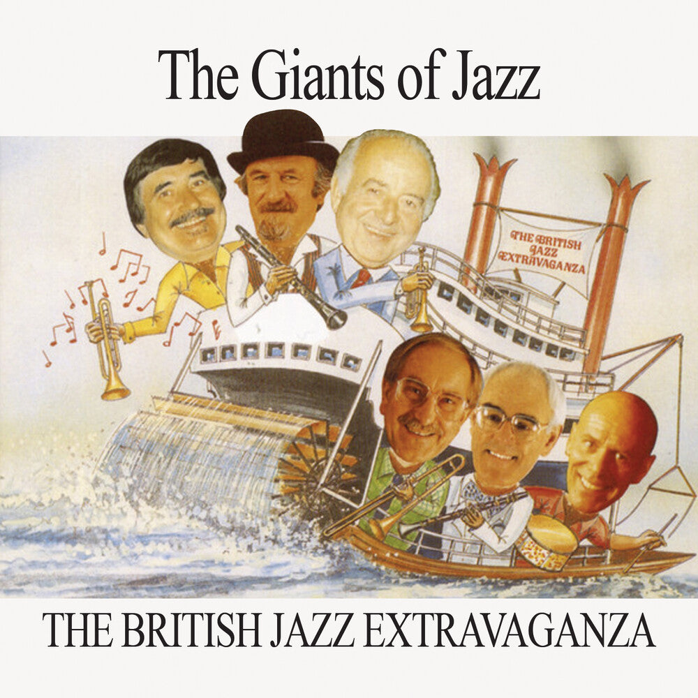the album cover for Giants Of Jazz - British Jazz Extravaganza (Mod)