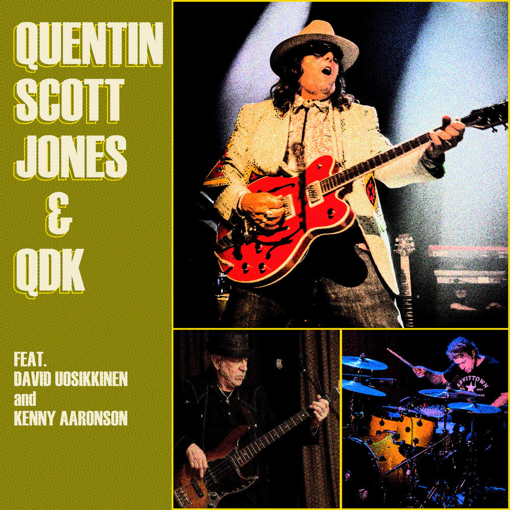 the album cover for Quentin Jones  Scott & Qdk - Quentin Scott Jones & Qdk