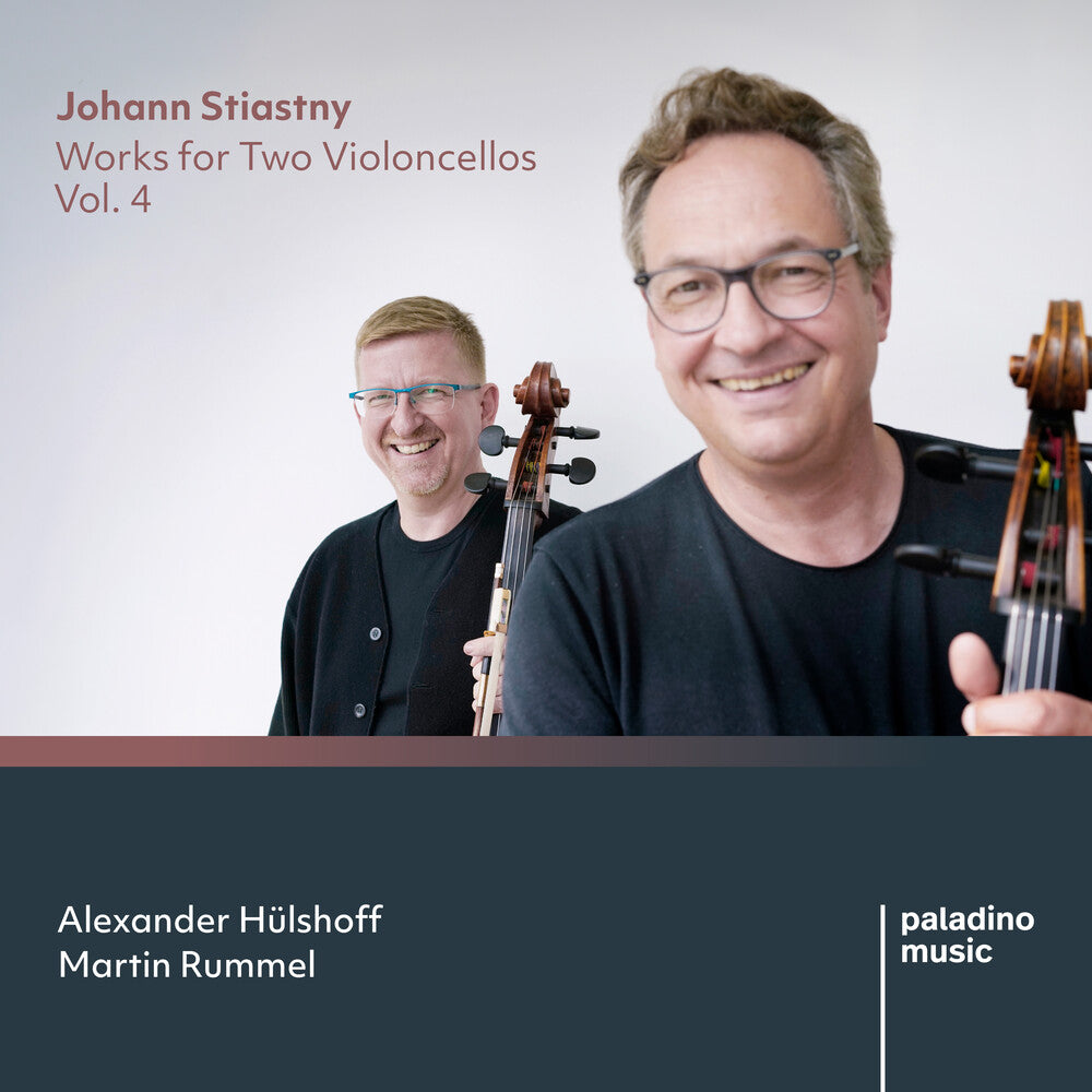 the album cover for Johann Stiastny - Works For Two Violoncellos 4