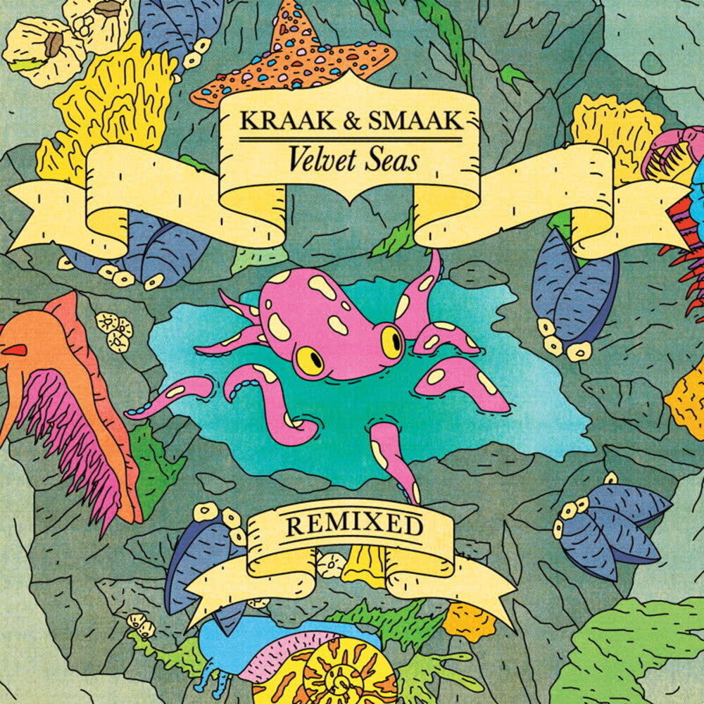 the album cover for Kraak & Smaak - Velvet Seas Remixed (Pict)