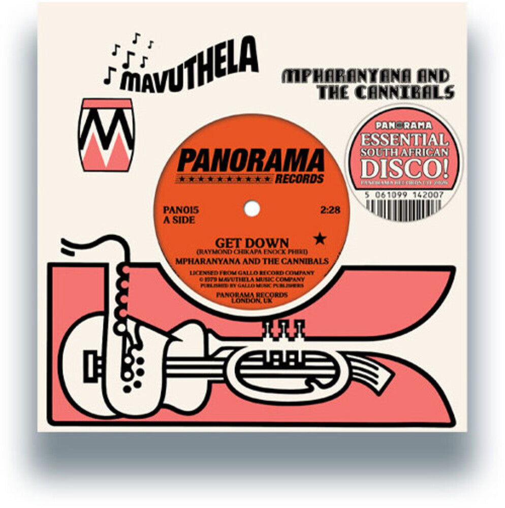 the album cover for Mpharanyana - Get Down / Disco