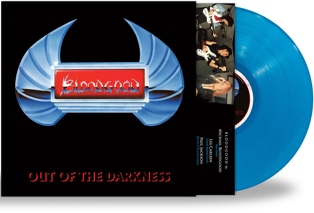 the album cover for Bloodgood - Out Of The Darkness [Colored Vinyl] [Limited Edition] [Remastered]