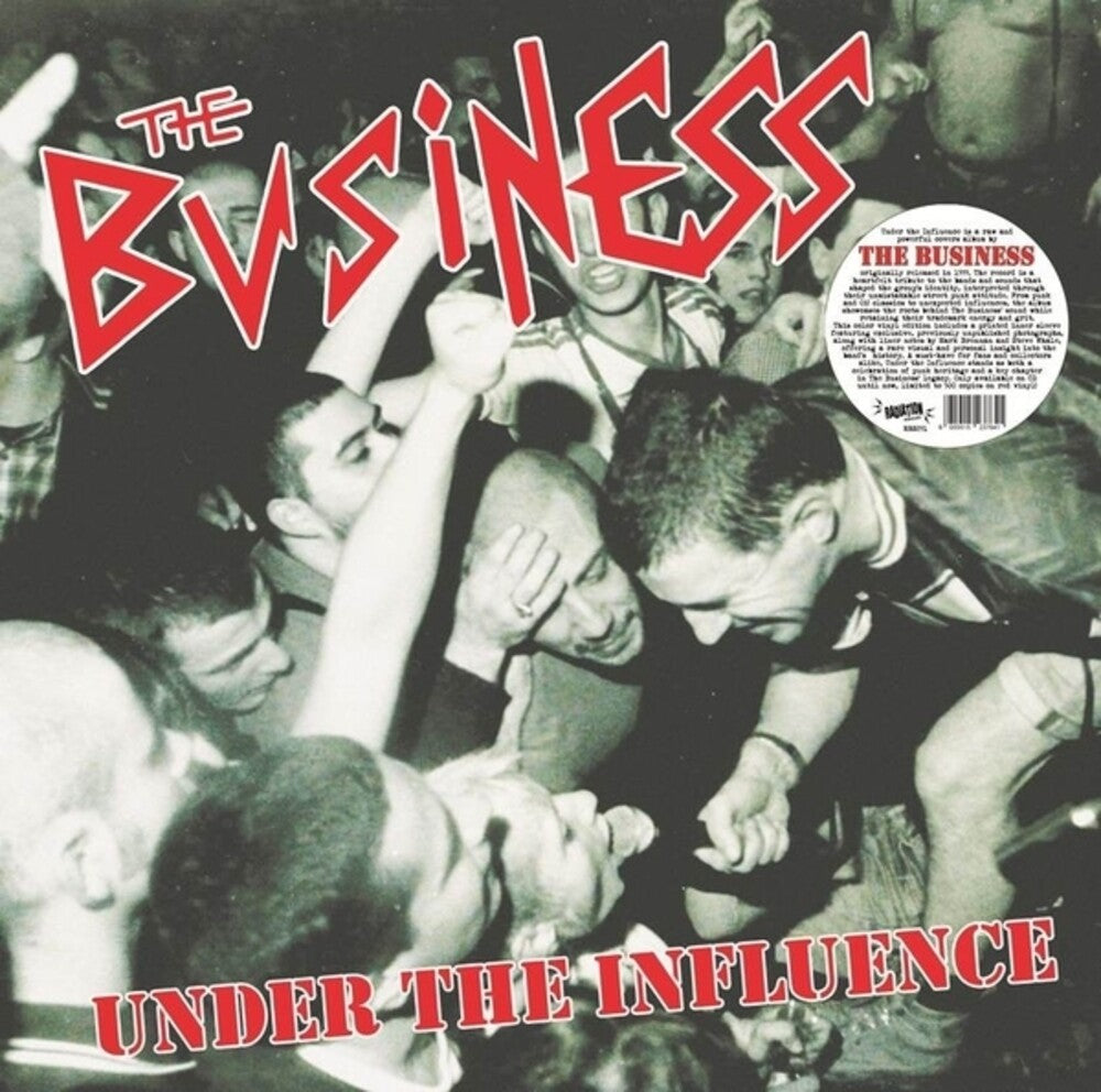 the album cover for Business - Under the Influence (red Vinyl)