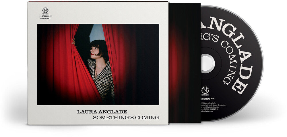 the album cover for Laura Anglade - Something's Coming [Digipak]