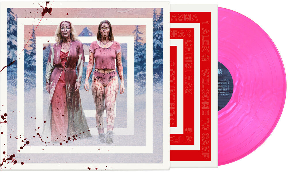 the album cover for Various Artists - Teenage Sex and Death at Camp Miasma (Soundtrack Score Selections) [Neon Pink]