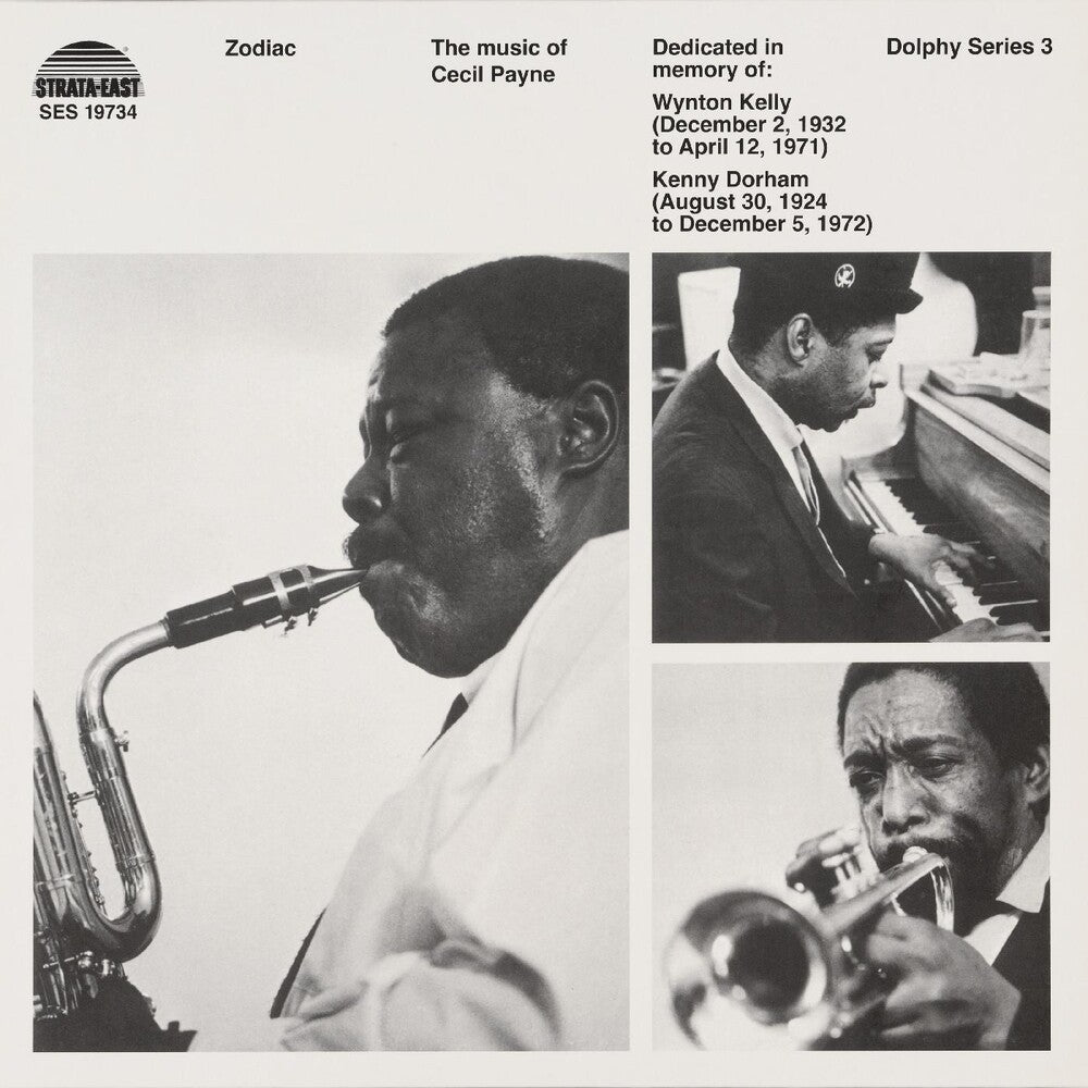 the album cover for Cecil Payne - Zodiac [RSD BF 2026]