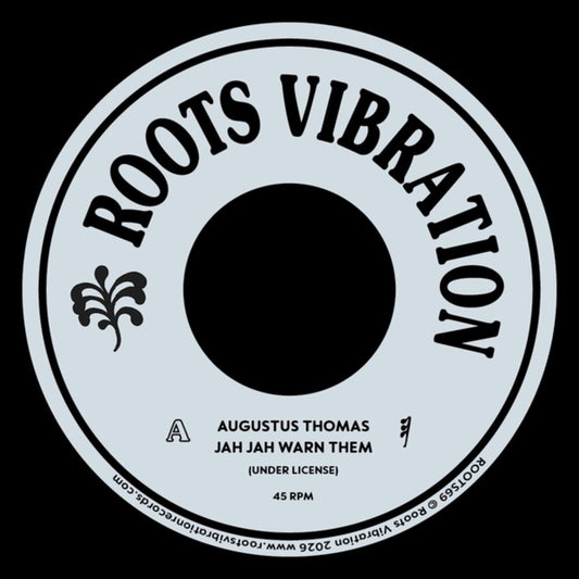 the album cover for Augustus Thomas - Jah Jah Warn Them (Ep)