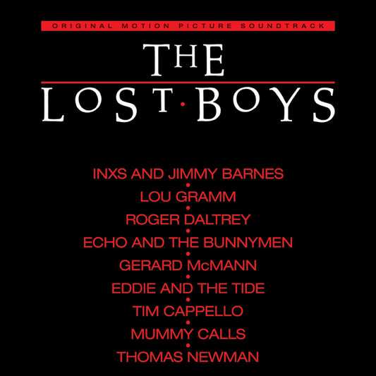 the album cover for Soundtrack (Colv) (Ltd) (Red) - Lost Boys - O.S.T. [Colored Vinyl] [Limited Edition] (Red)