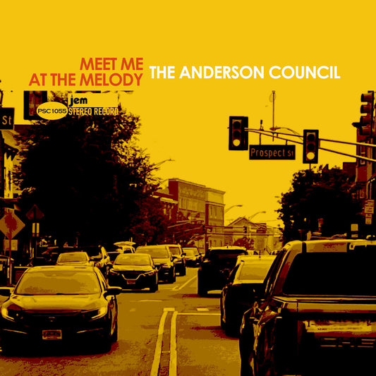 the album cover for Anderson Council - Meet Me At The Melody