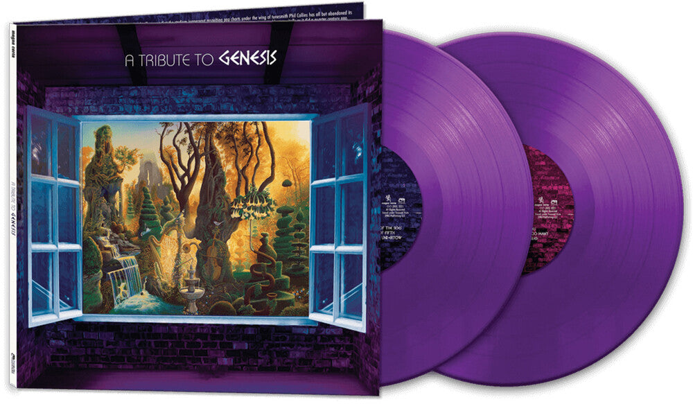the album cover for Various Artists - A Tribute to Genesis [Purple]