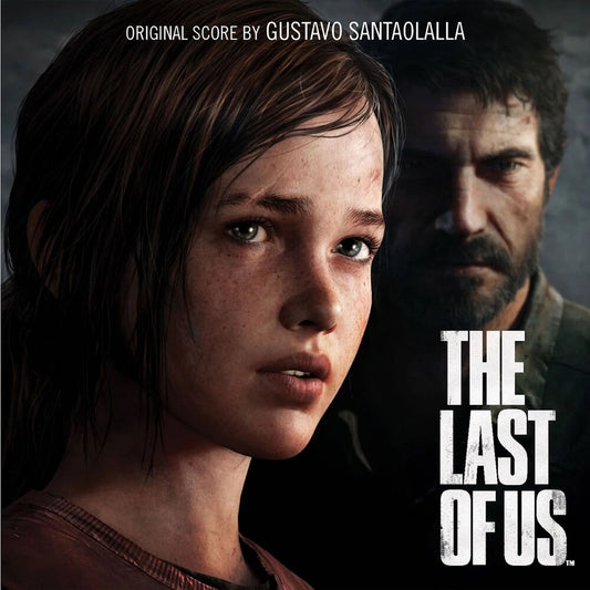the album cover for Gustav Santaolalla  (Blk) (Colv) (Ltd) (Ogv) (Red) - Last Of Us - O.S.T. (Blk) [Colored Vinyl] [Limited Edition] [180 Gram] (Red)