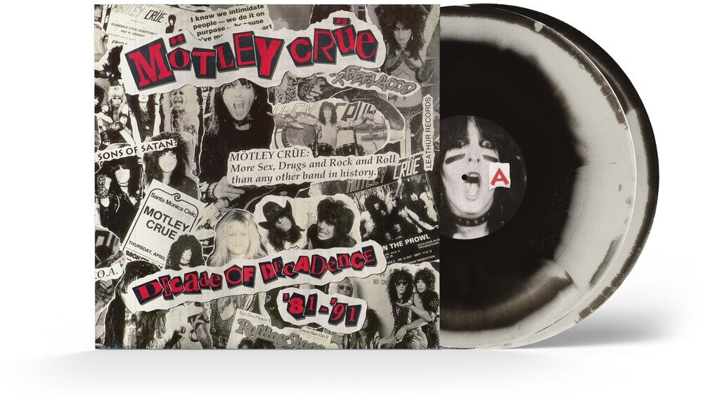 the album cover for Motley Crue - Decade of Decadence '81 - '91 [RSD BF 2026]
